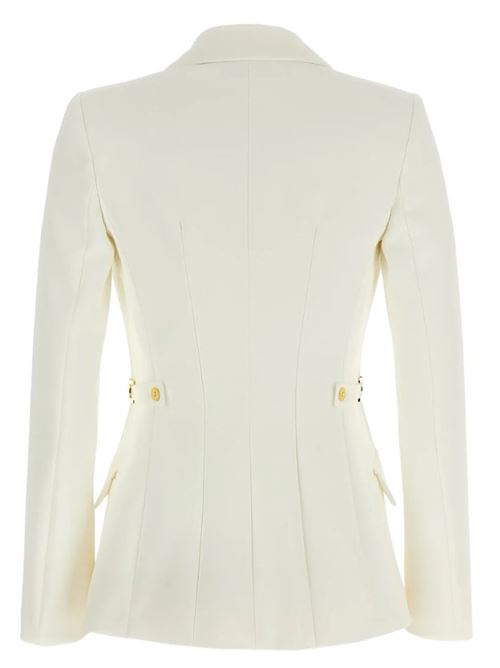 Giacca in crêpe leggero con dettagli gioiello ELISABETTA FRANCHI | GI17556E2.360